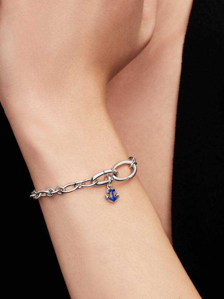 Pandora Charm Mini Pendente Ancora Blu Pandora ME