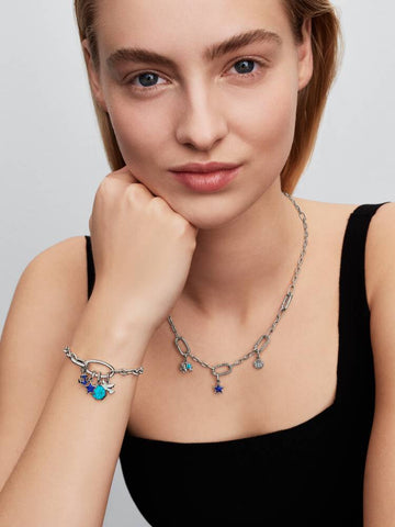 Pandora Charm Mini Pendente Ancora Blu Pandora ME