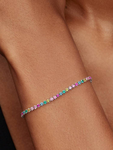 Pandora Bracciale Tennis Multicolore