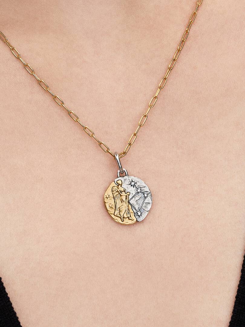 Pandora Charm Medallion Vergine
