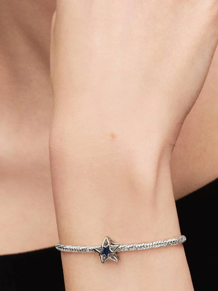 Pandora Charm Openwork Stella con finitura in platino