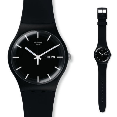 Swatch - Orologio MONO BLACK