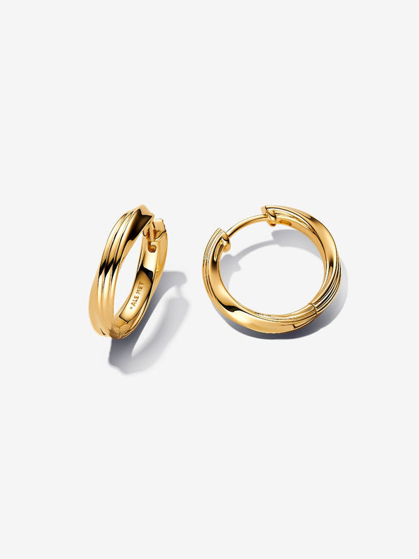 Pandora  Orecchini Cerchi Linea Avvolgente