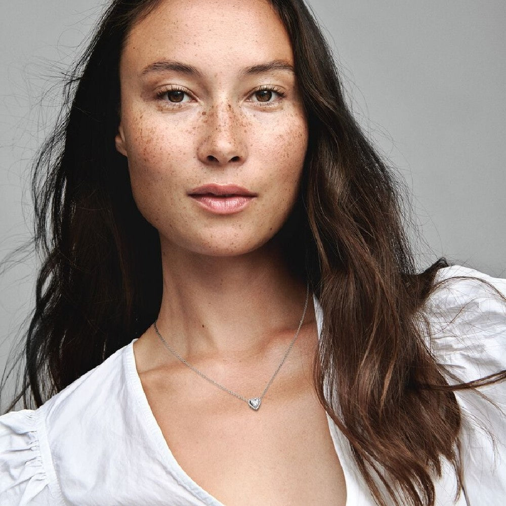 Pandora Collana Cuore in Rilievo