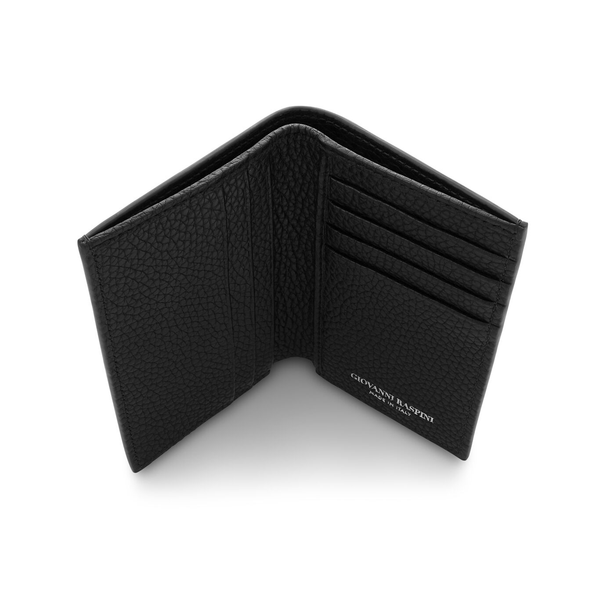 Giovanni Raspini portafoglio verticale pelle goffrata