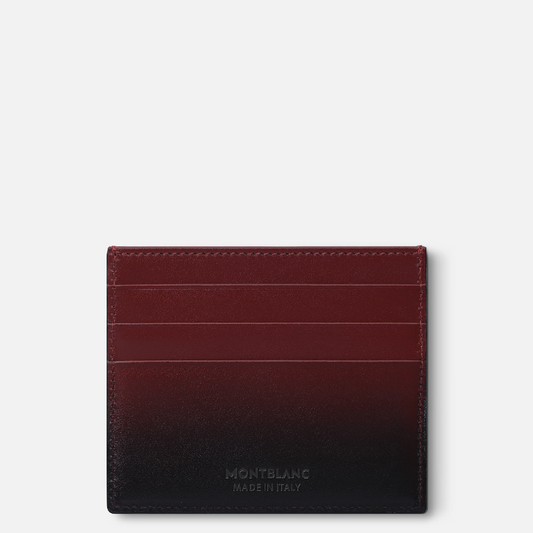 Montblanc - Porta Carte 6 Scomparti Meisterstück Borgogna