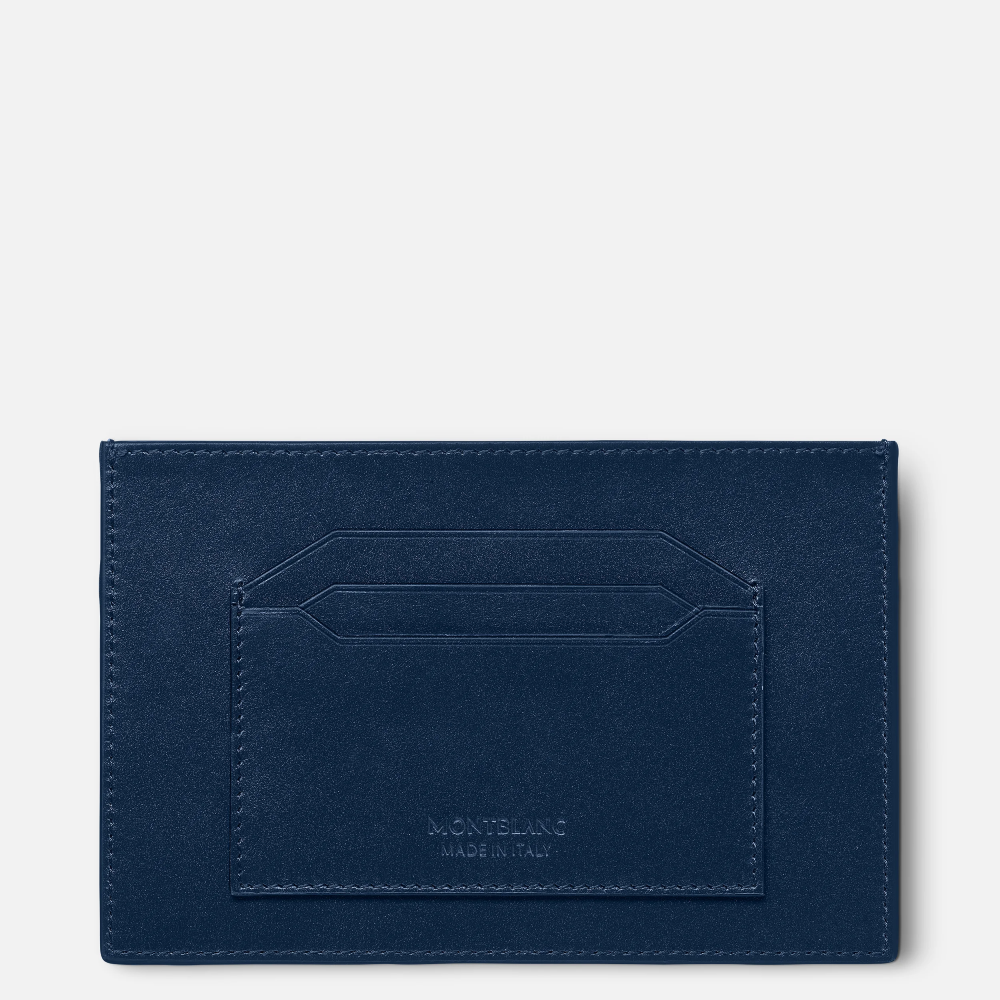 Montblanc - Porta Carte 6 Scomparti Meisterstück Blu