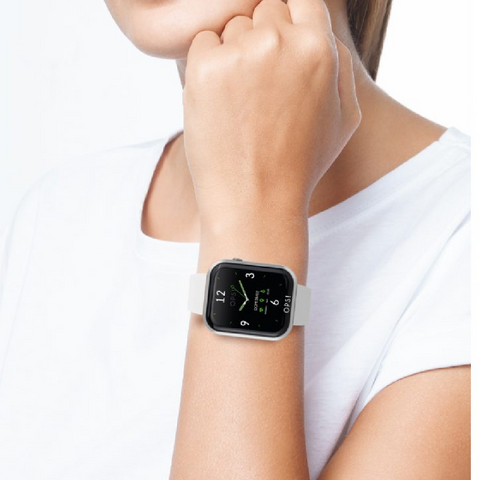 OPSOBJECTS Orologio Smartwatch Call Cinturino In Silicone Bianco