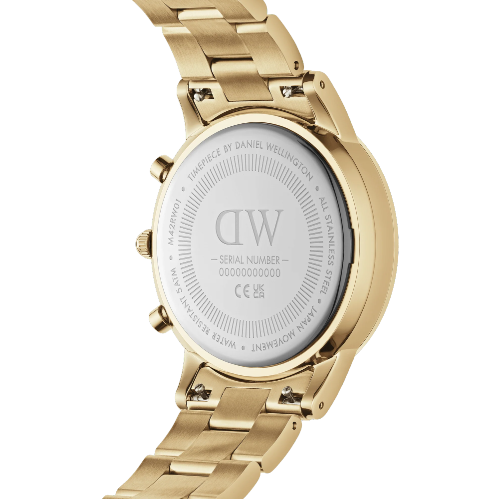 Daniel Wellington Orologio Iconic Chronograph Link Onyx G
