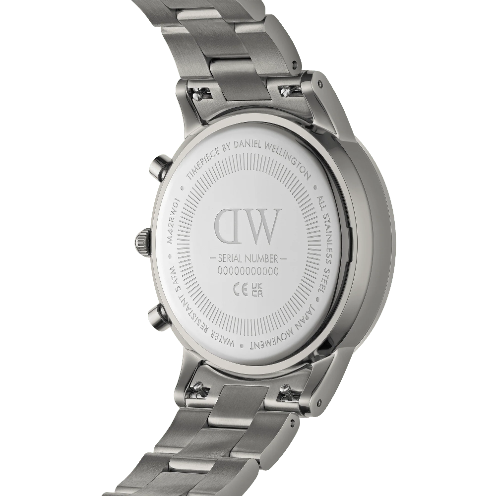 Daniel Wellington Orologio Iconic Chronograph Link Graphite GM