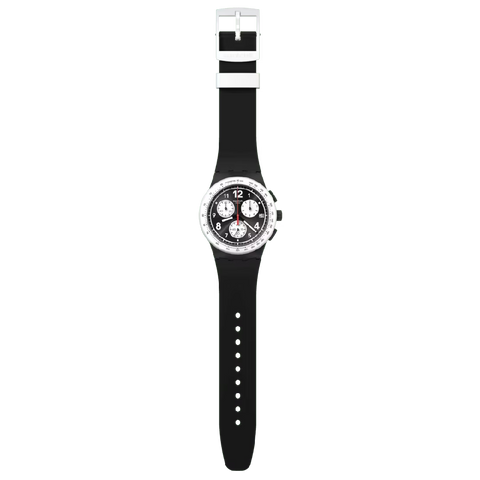 Swatch - Orologio Swatch Nothing Basic About Black