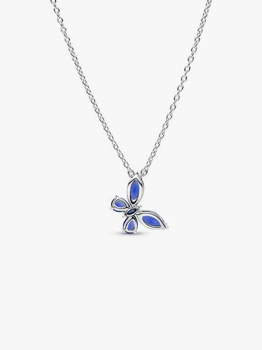 Pandora Collana con pendente Farfalla Blu