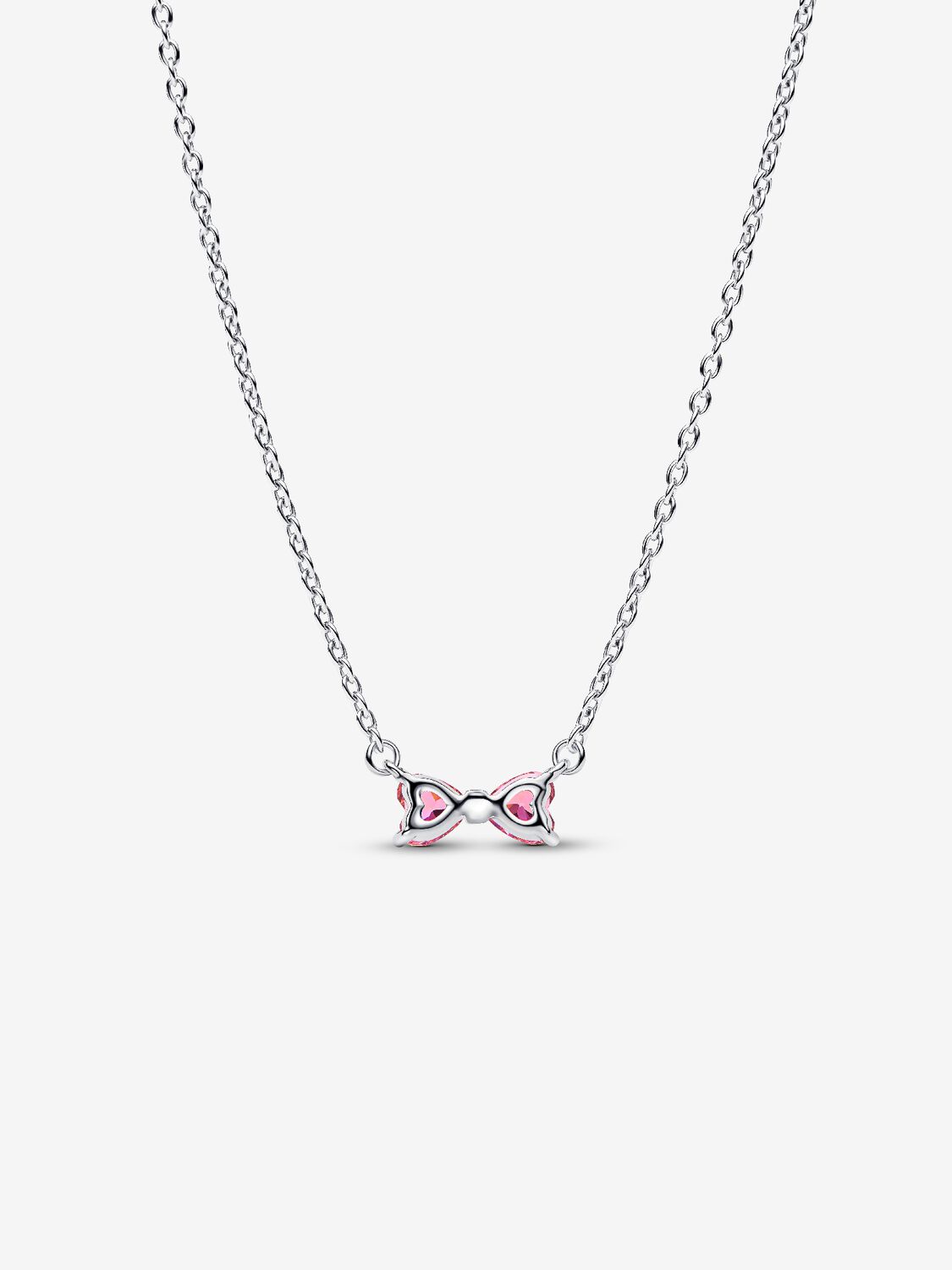 Pandora Collana Fiocco Luminoso Rosa