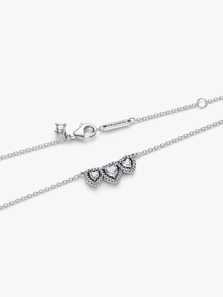 Pandora Collana Tre Cuori