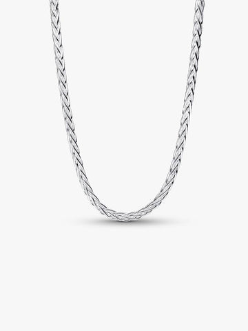 Pandora Collana Maglia Coda di Volpe con Chiusura Pavè