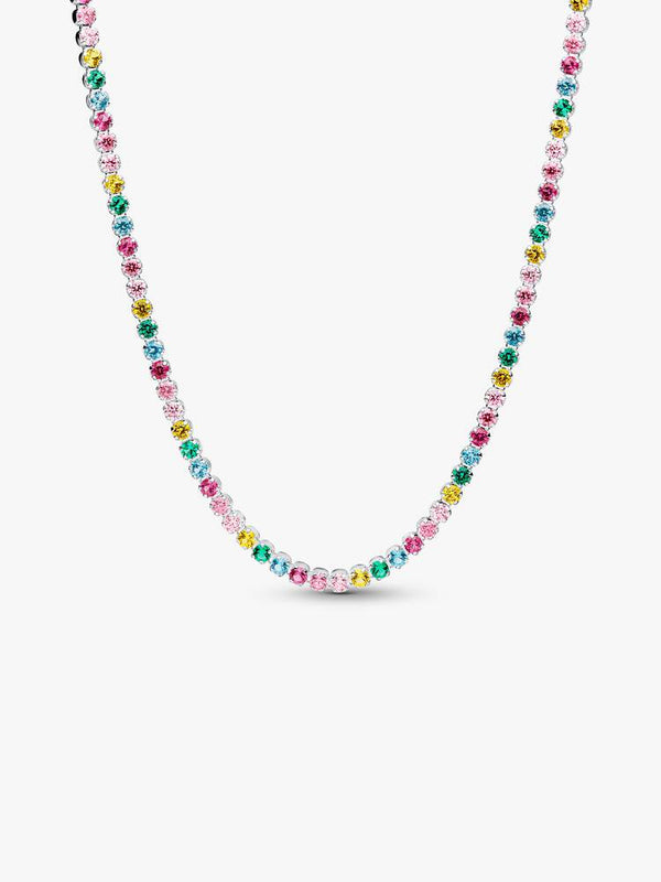 Pandora Collana Tennis Multicolore