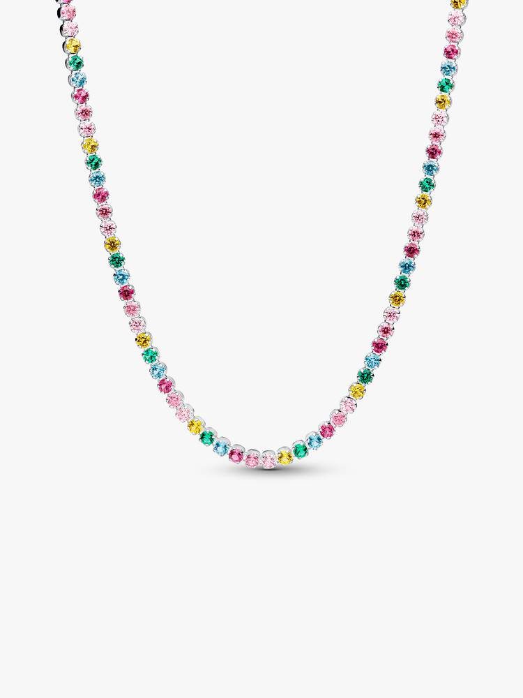 Pandora Collana Tennis Multicolore
