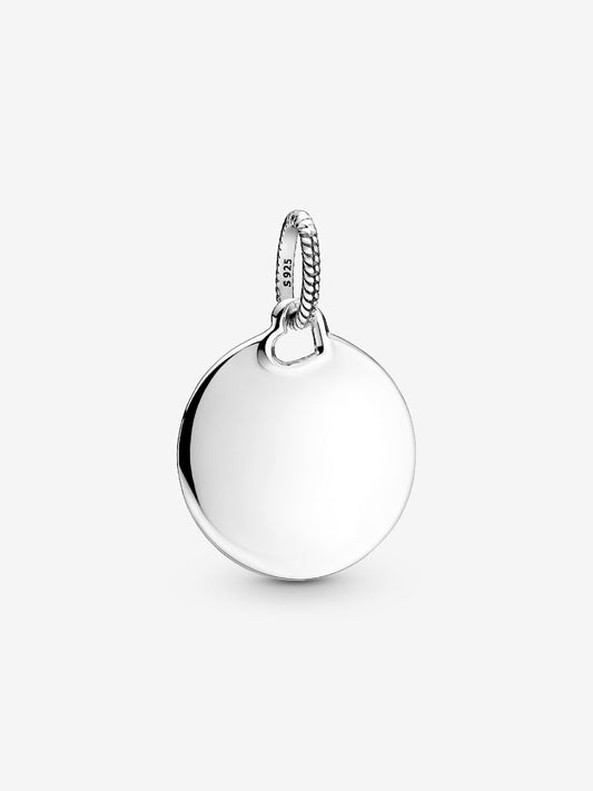 Pandora Charm Pendente Medaglia da incidere