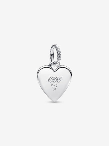 Pandora Charm Pendente Cuore da incidere