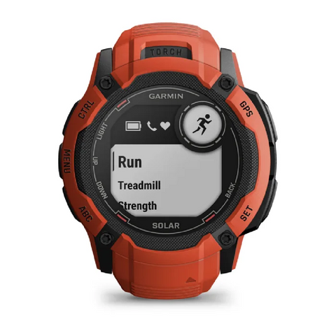 Garmin - Orologio 2X Solar Flame Red