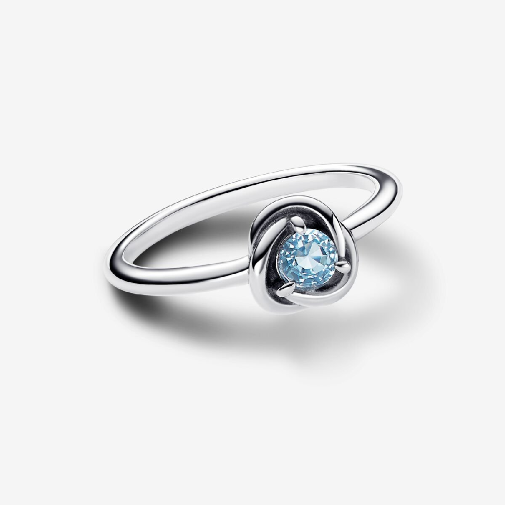 Pandora Anello Cerchio Eterno Azzurro Marzo