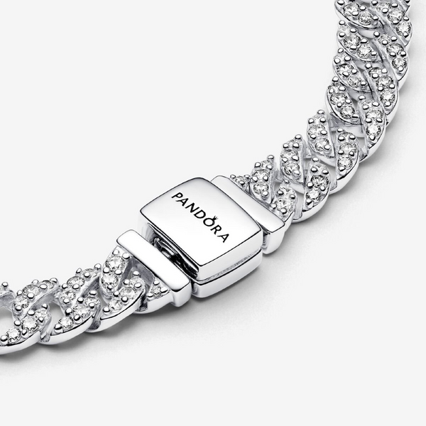 Pandora Bracciale Catena Pavé