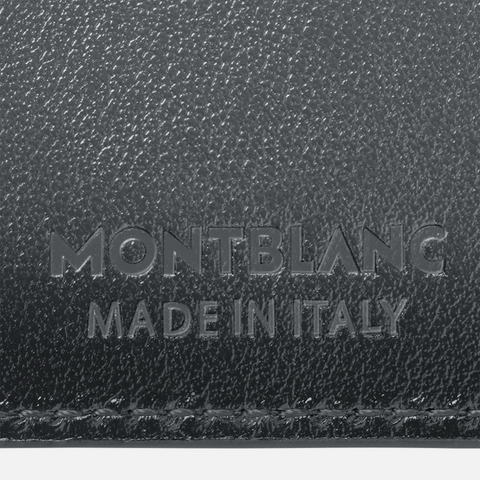 Montblanc - Porta Carte 6 Scomparti Meisterstück Ferro Forgiato