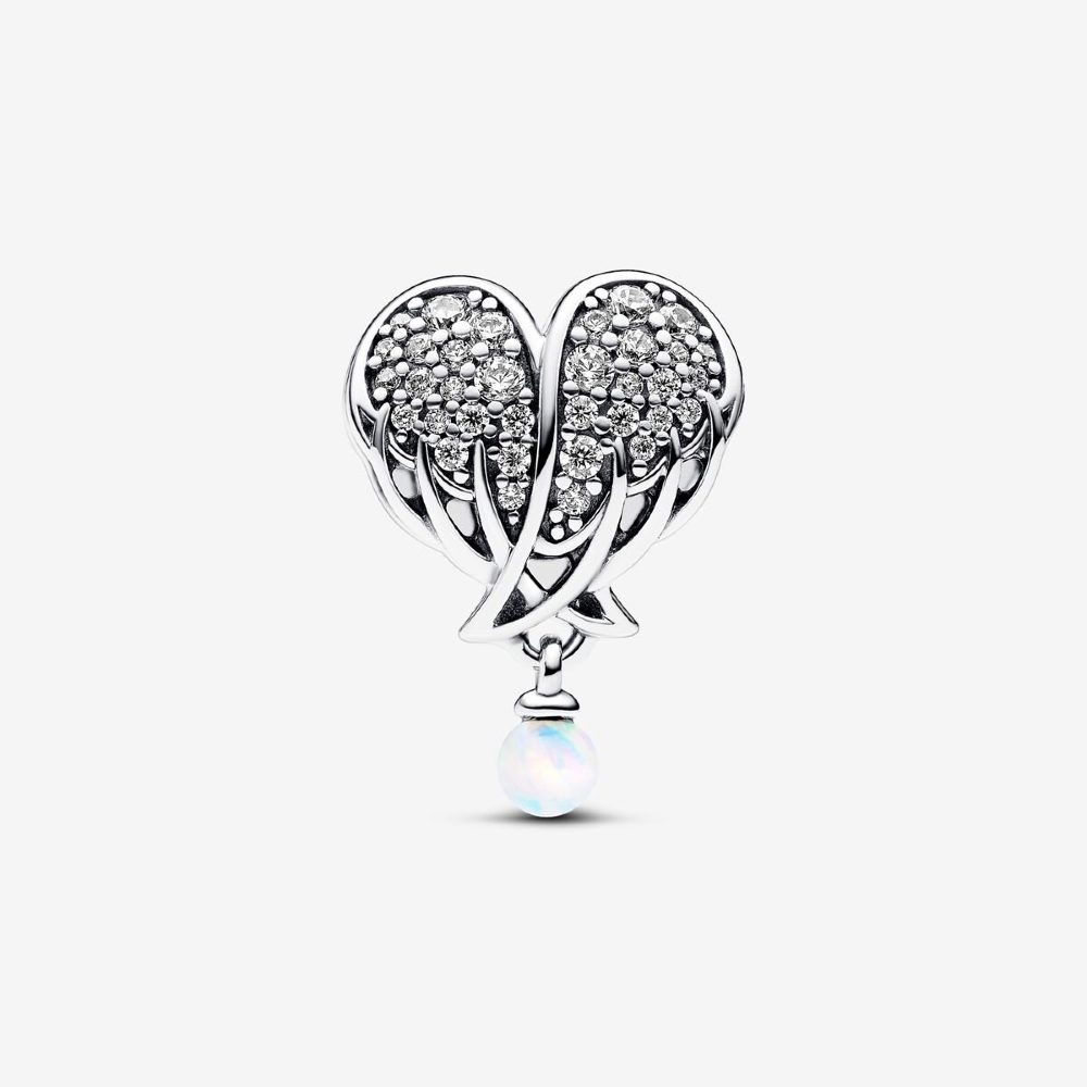 Pandora Charm Cuore Ali d’Angelo