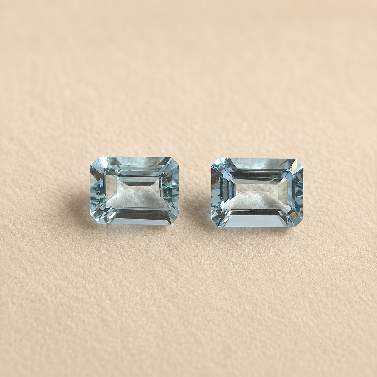 Acquamarina - Coppia di Acquamarine - 2.75 ct