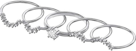 Swarovski Anello Trendy multi fascia