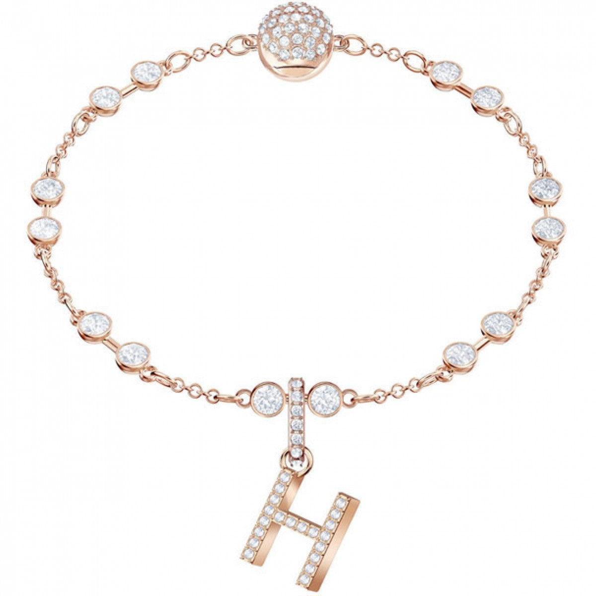 Swarovski - Ciondolo iniziale H