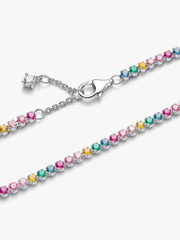 Pandora Bracciale Tennis Multicolore