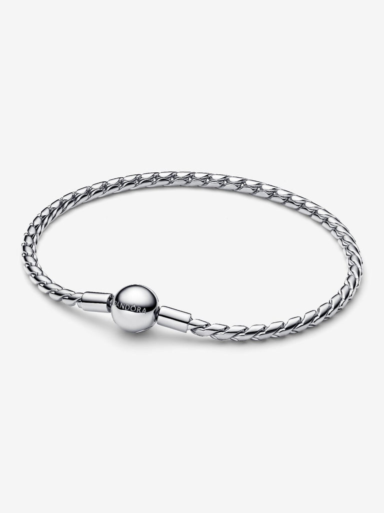 Pandora Bracciale Maglia Spiga con Chiusura a Sfera