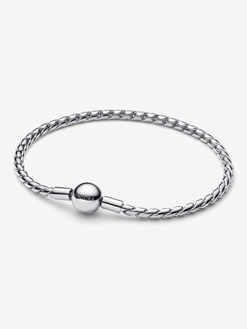 Pandora Bracciale Maglia Spiga con Chiusura a Sfera