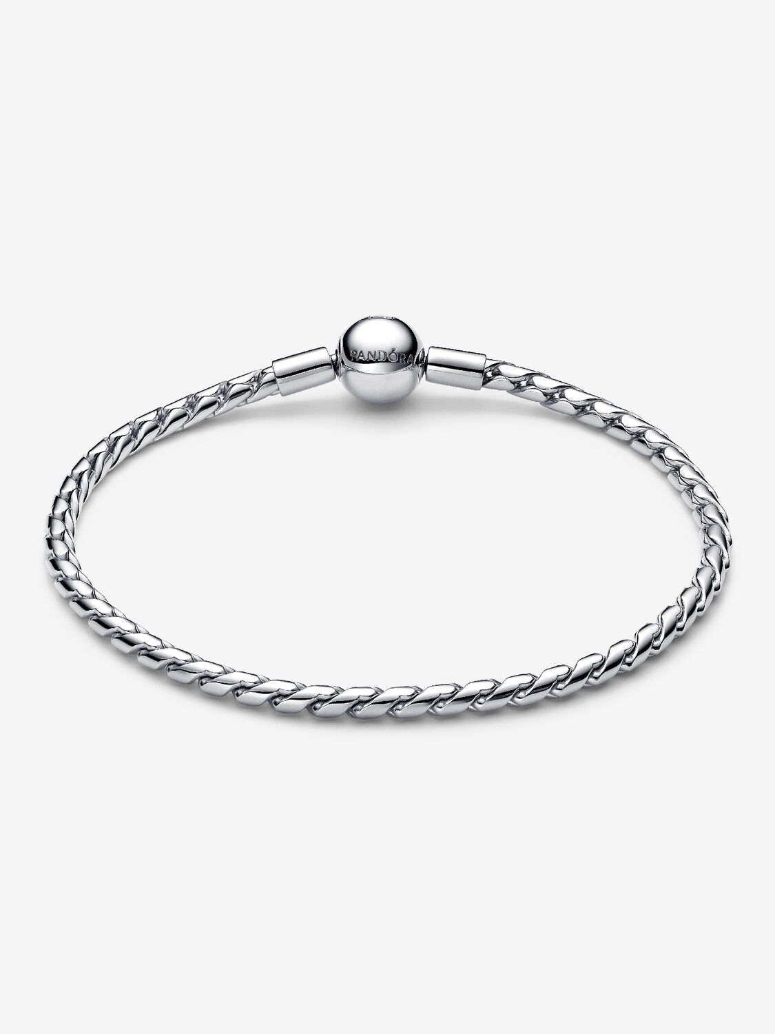 Pandora Bracciale Maglia Spiga con Chiusura a Sfera