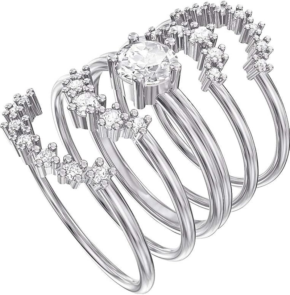 Swarovski Anello Trendy multi fascia
