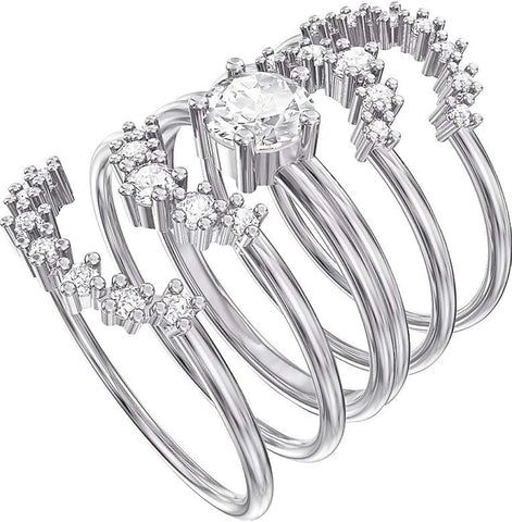 Swarovski Anello Trendy multi fascia