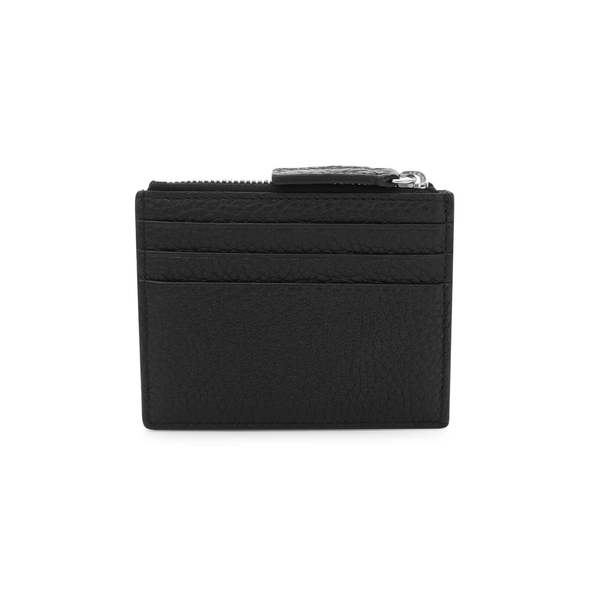 Giovanni Raspini portacarte con zip pelle goffrata