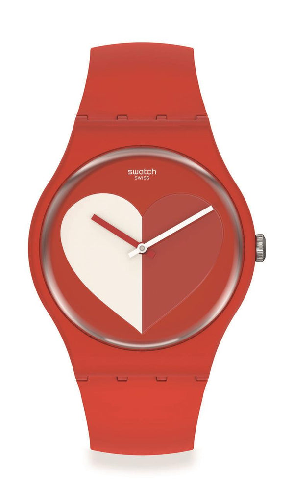 Swatch - Orologio HALF <3 WHITE