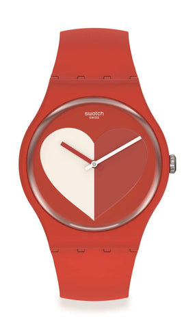 Swatch - Orologio HALF <3 WHITE