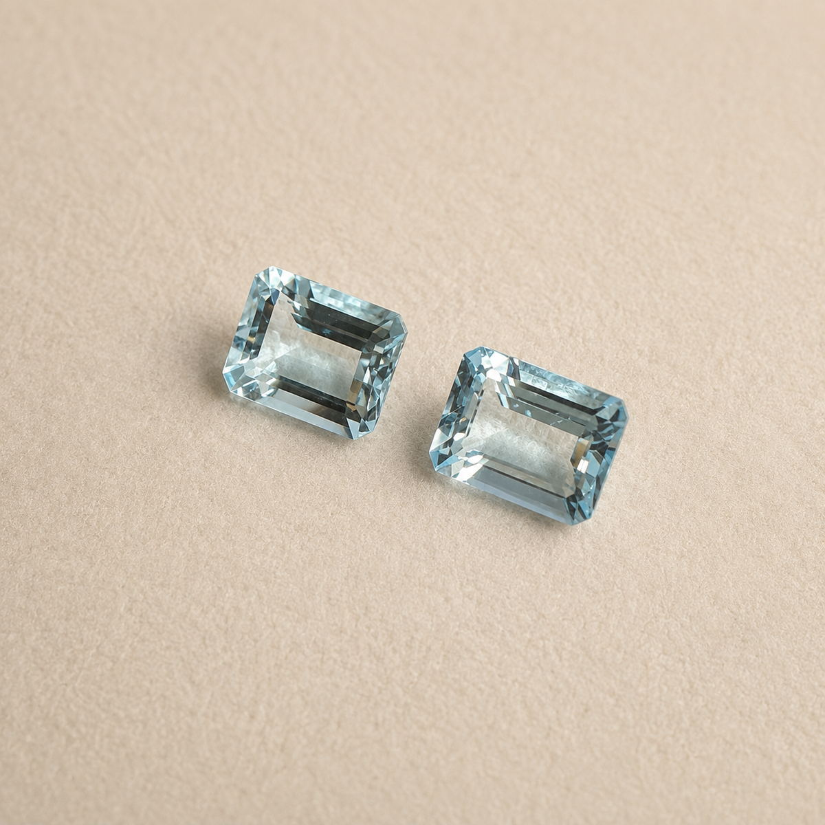Acquamarina - Coppia di Acquamarine - 2.75 ct