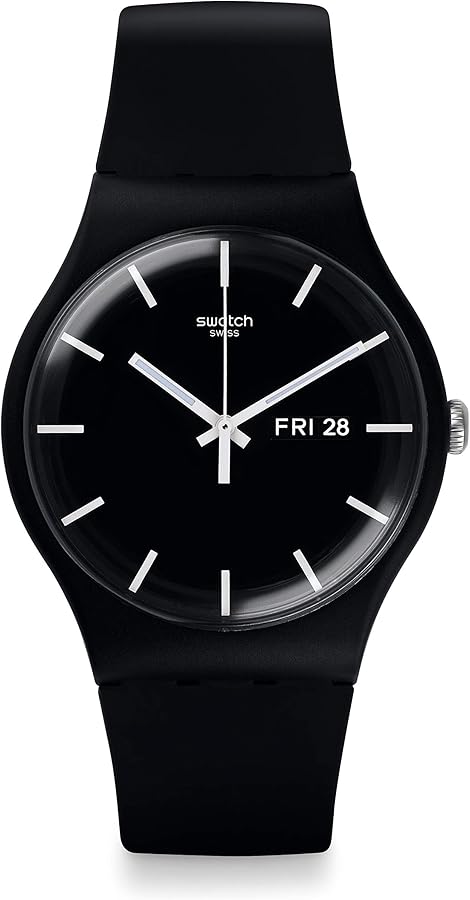 Swatch - Orologio MONO BLACK
