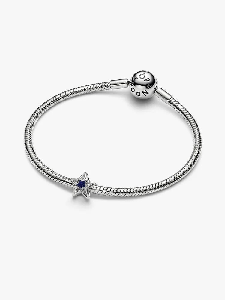 Pandora Charm Openwork Stella con finitura in platino