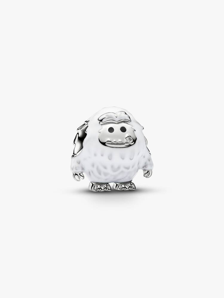 Pandora Charm Yeti con finitura in platino