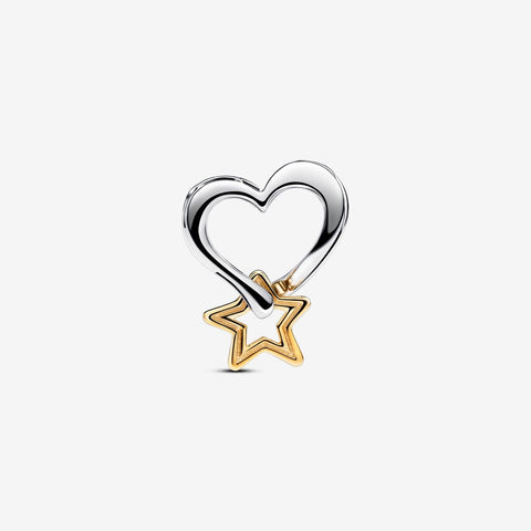 Pandora Charm Openwork Cuore e Stella 