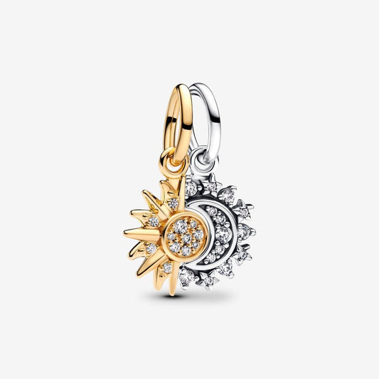 Pandora Charm Pendente Sole e Luna Divisibile