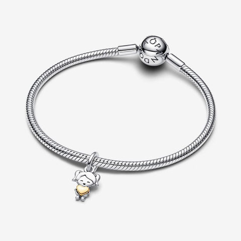 Pandora Charm Pendente Bimba Felice
