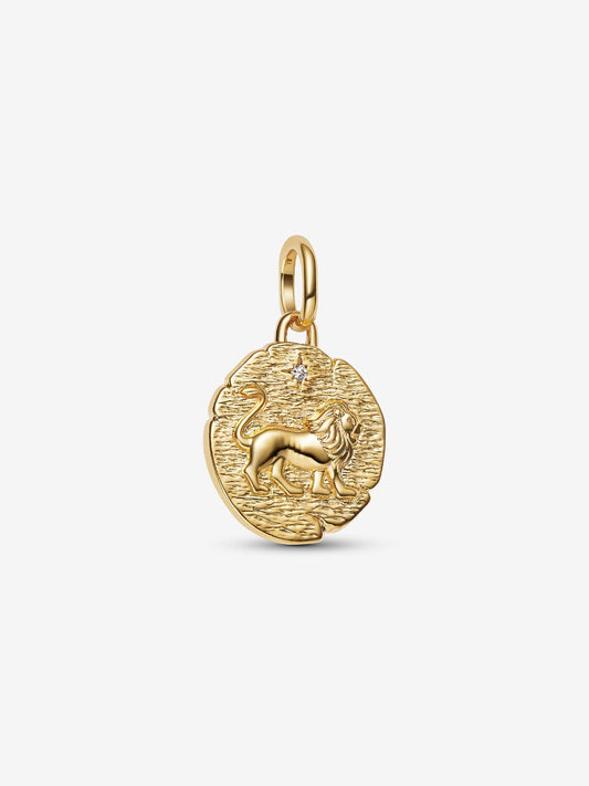 Pandora Charm Medallion Leone "Vita Veritas Virtus"