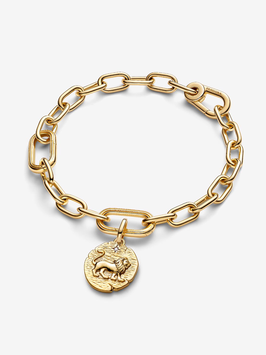 Pandora Charm Medallion Leone "Vita Veritas Virtus"