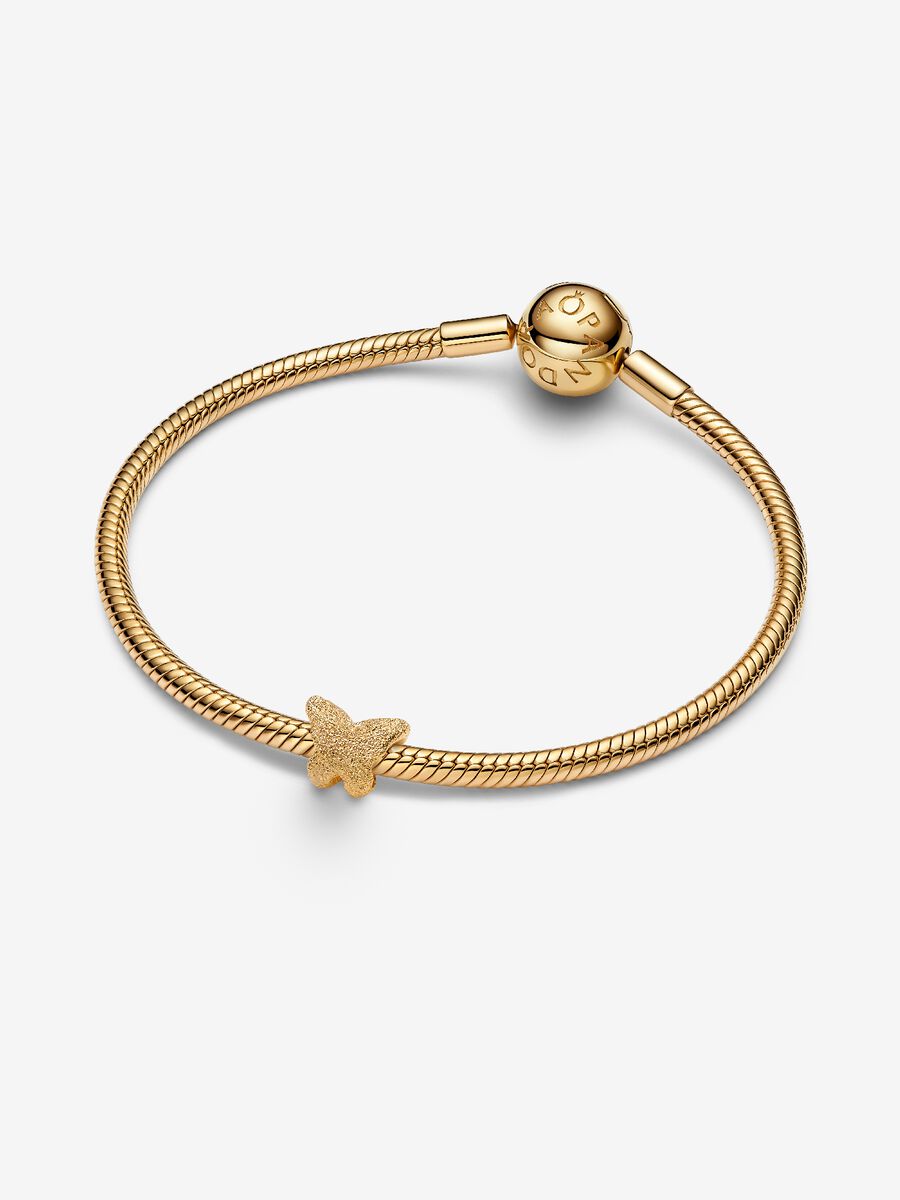 Pandora Mini Charm Farfalla effetto diamantato
